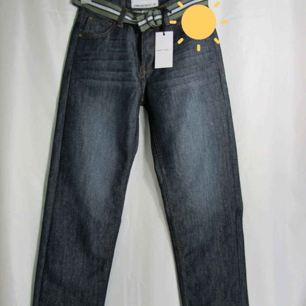 Paper denim and cloth